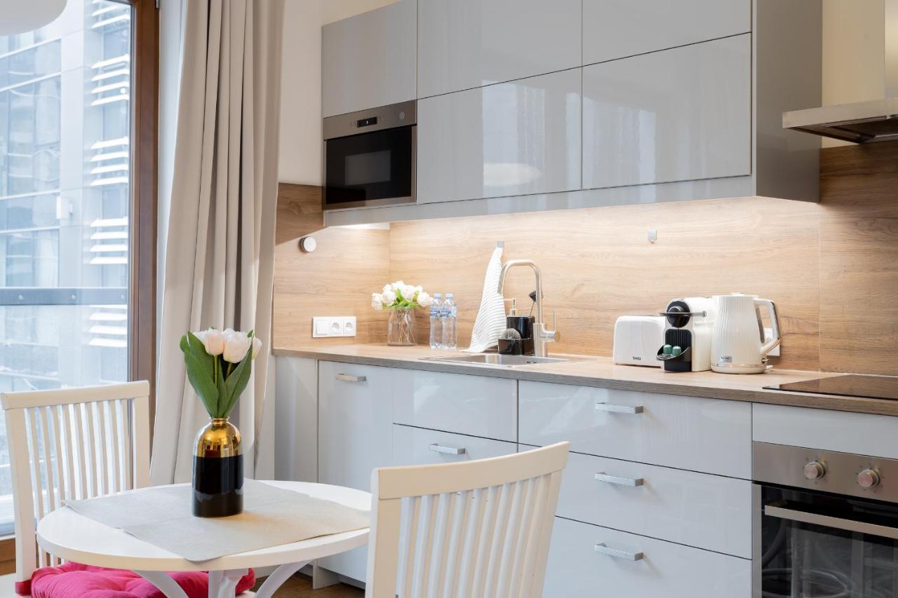 Golden Apartments Warsaw - Big Apartment In Luxury Building Near Metro Station-Grzybowska 85-5 Экстерьер фото